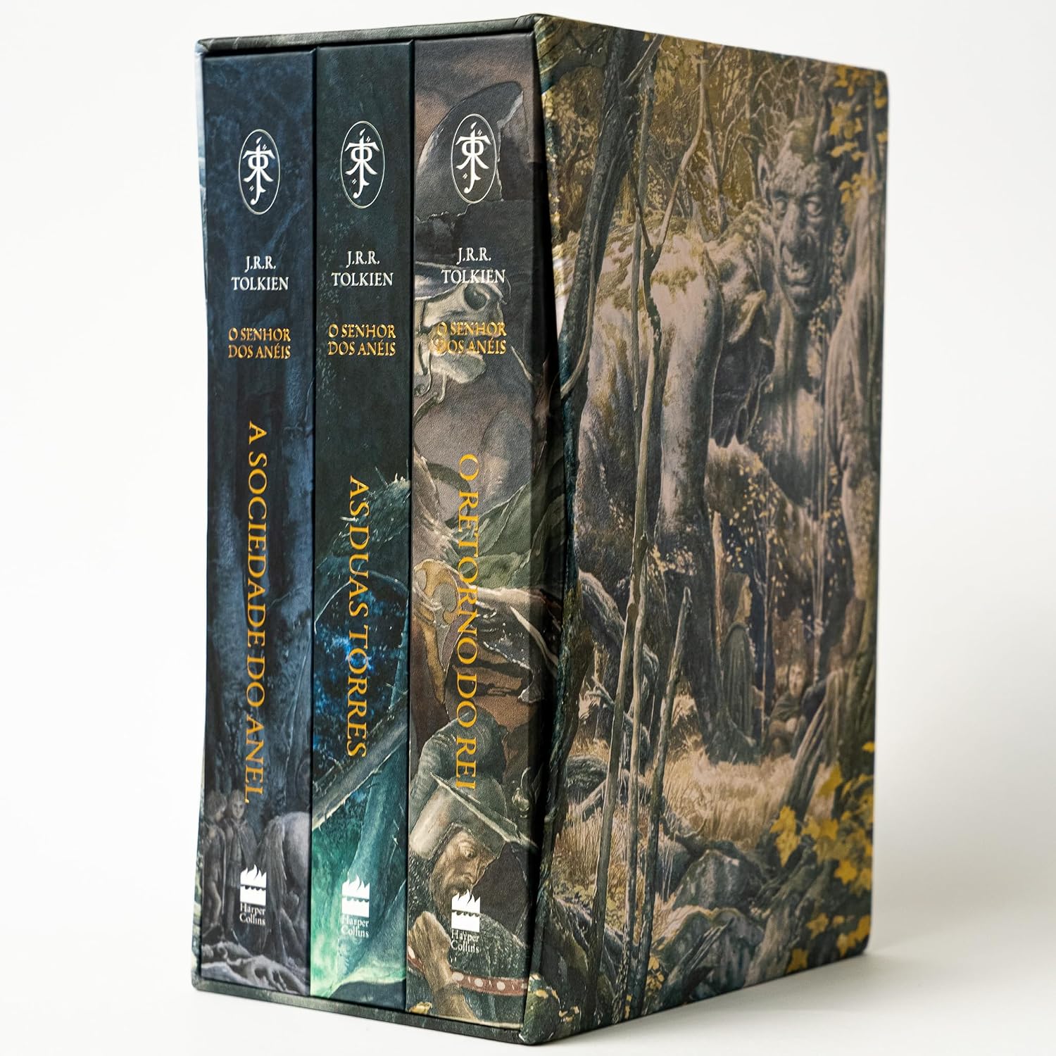Box Trilogia O Senhor dos Anéis – Edição com ilustrações de Alan Lee