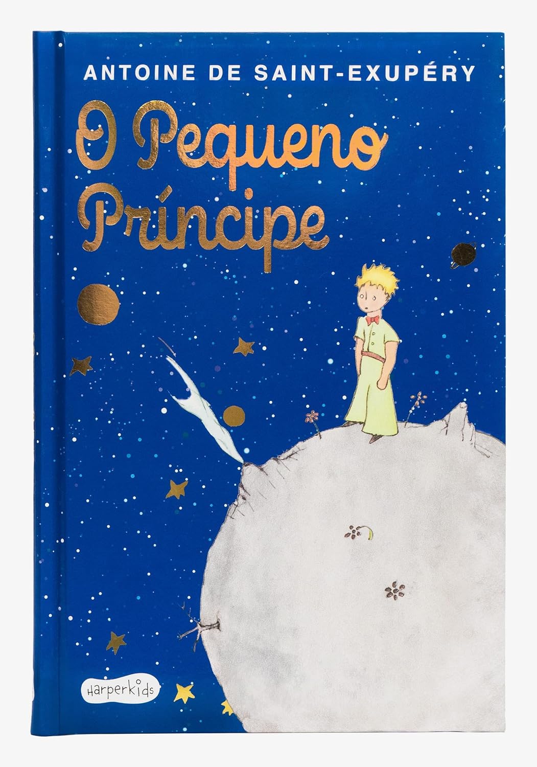 Livro O Pequeno Príncipe – Edição de luxo com capa dura almofadada e aquarelas originais d