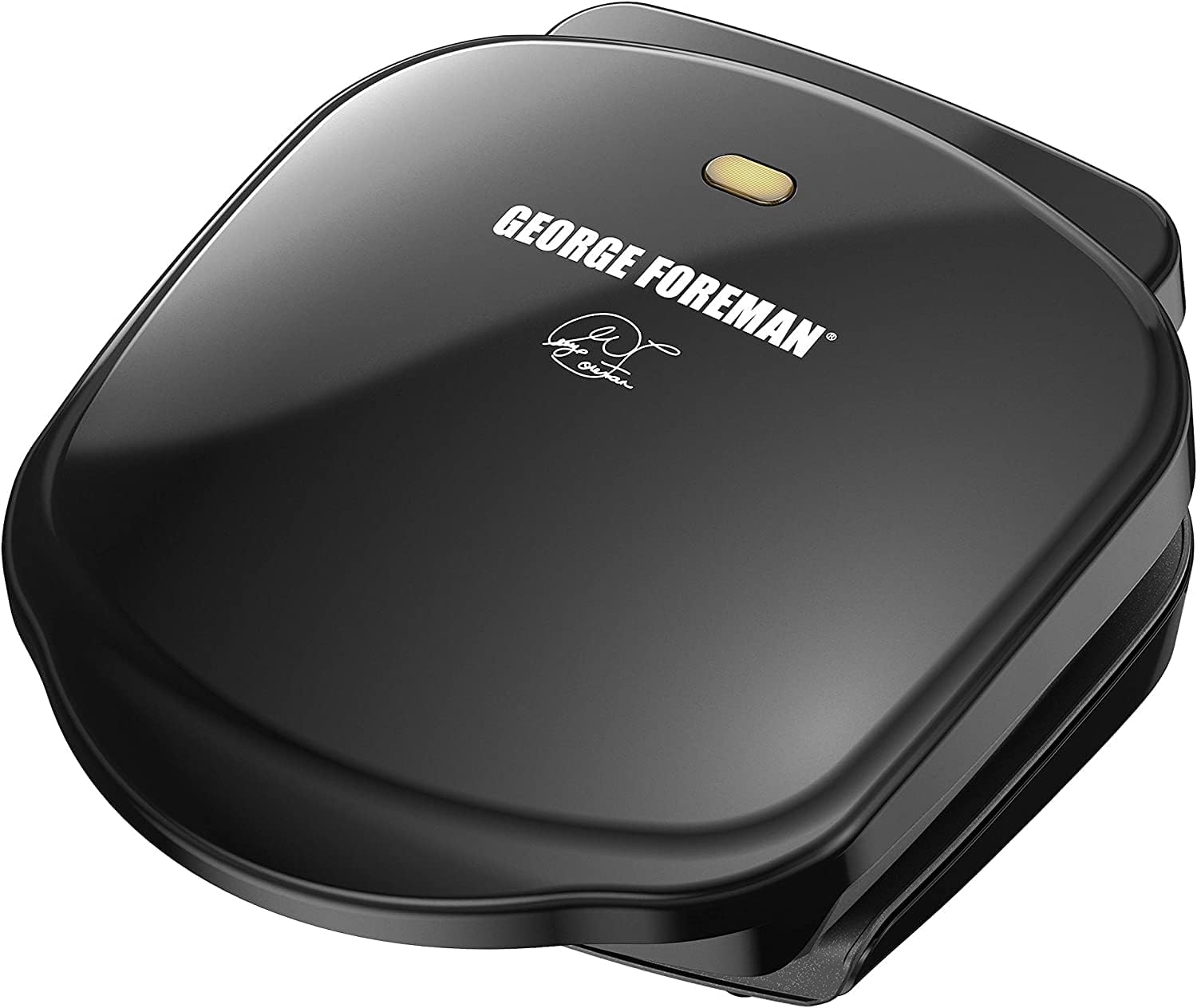 - George Foreman GR10B Prato clássico elétrico para ambientes internos Grill e Panini Pres