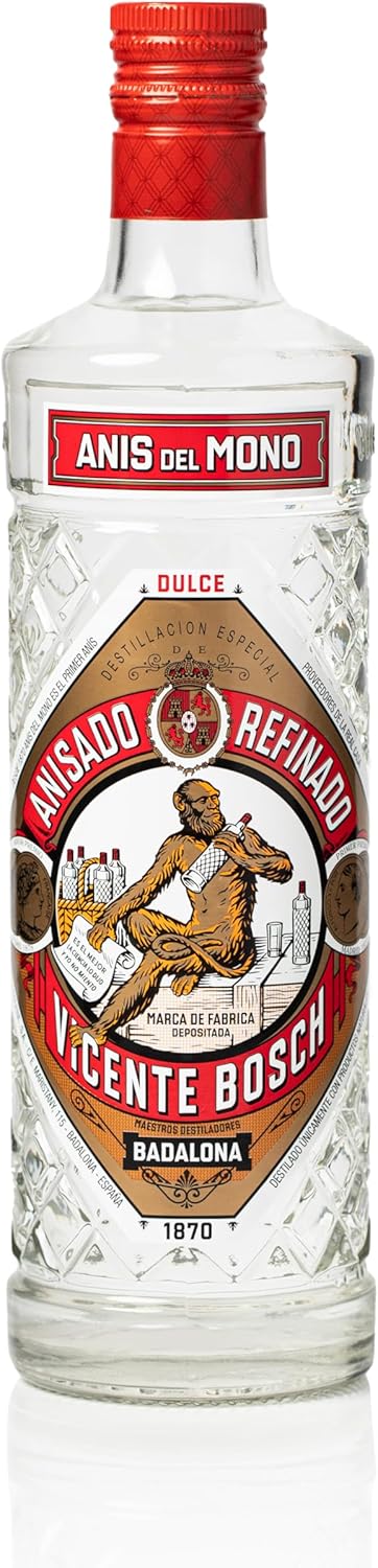 Licor Anis Del Mono Tradicional Espanhol 700ml