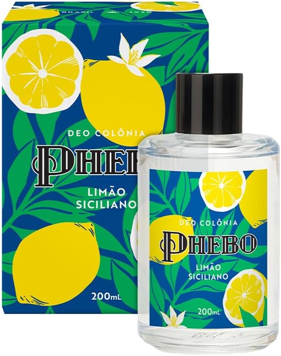 PHEBO - Deo Colônia Limão Siciliano 200ml