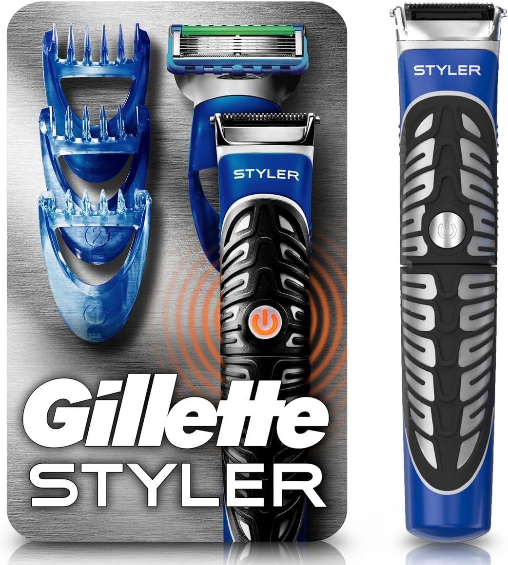Barbeador Eletrico Gillette Styler para Barba e Corpo