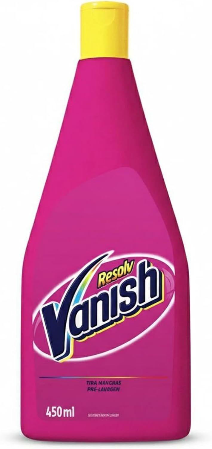 Vanish Resolv Tira Manchas Pré Lavagem para Roupas Coloridas 450ml