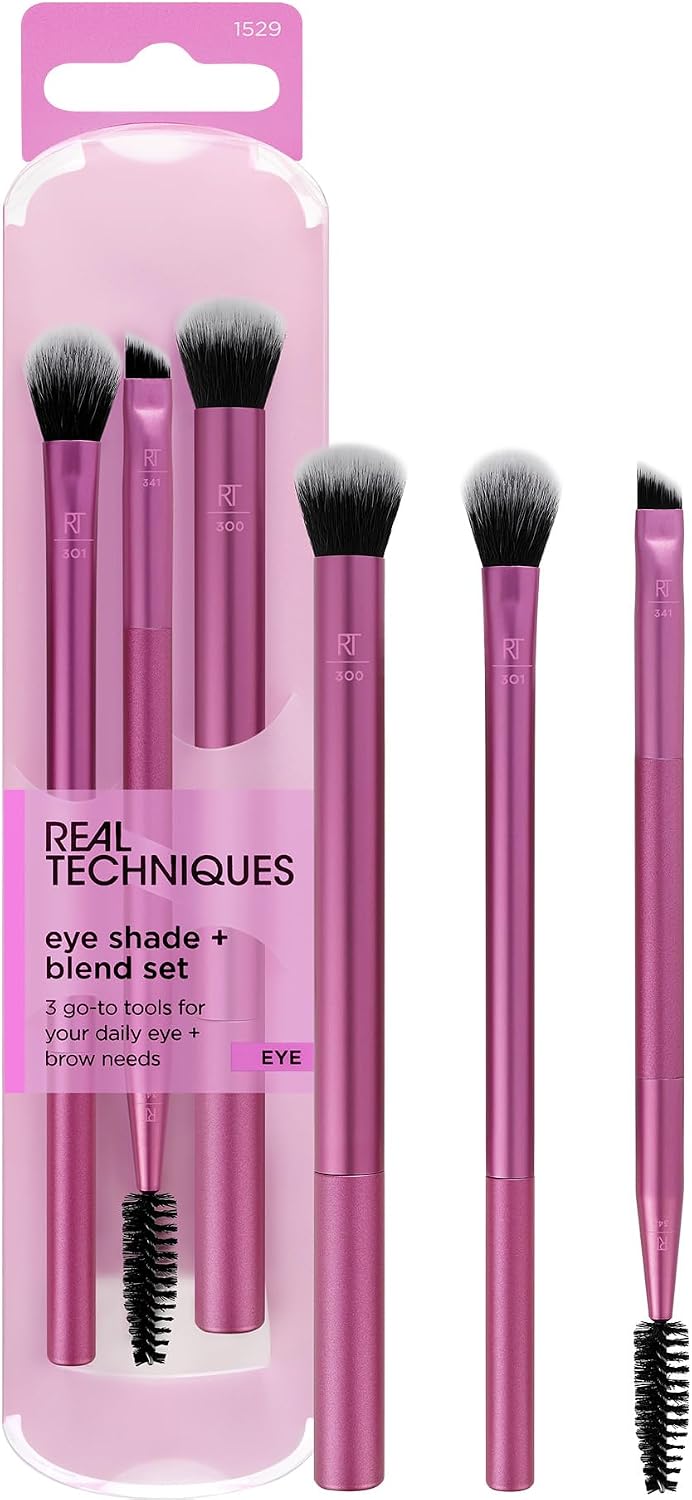 Real Techniques Pincel para Sombra e Pincel para Aplicação de Cores, Roxo