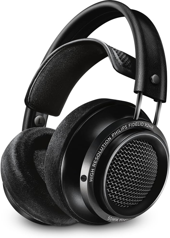 PHILIPS, Headphone, Fidelio com Som em Alta Definição Hi-Fi, X2HR, Com fio de 3 metros