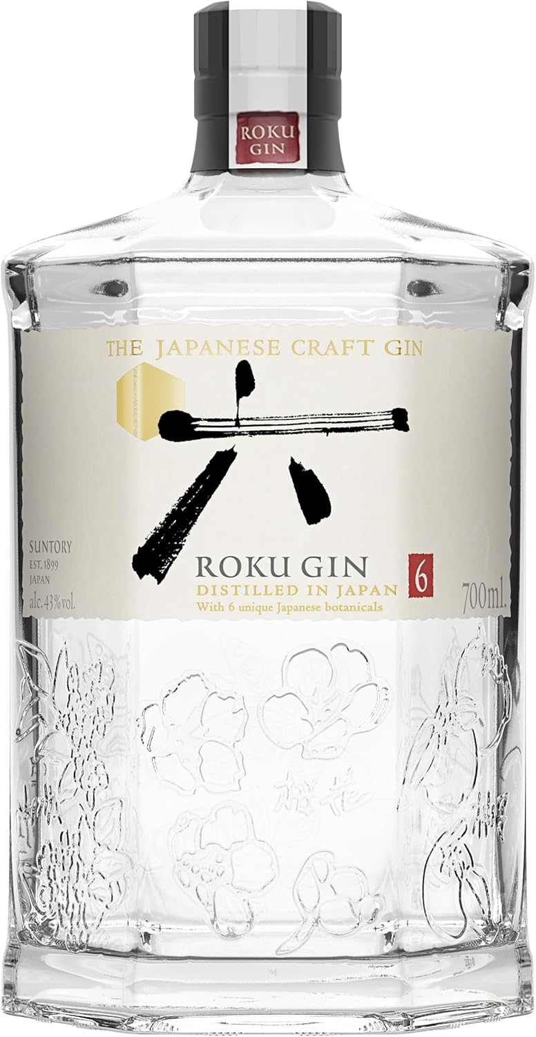 Gin Japonês ROKU, 700ml