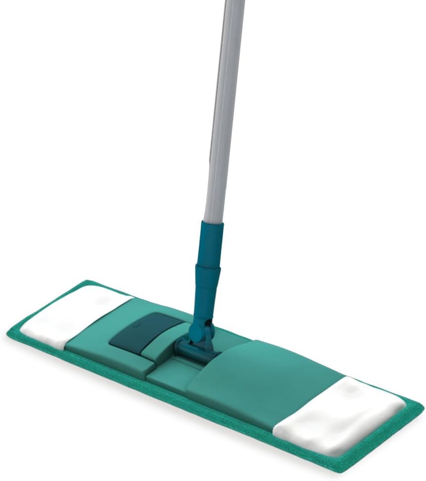 Flash Limp - Mop Flat com Refil Microfibra e Cabo Telescópico - MOP7657 - Verde