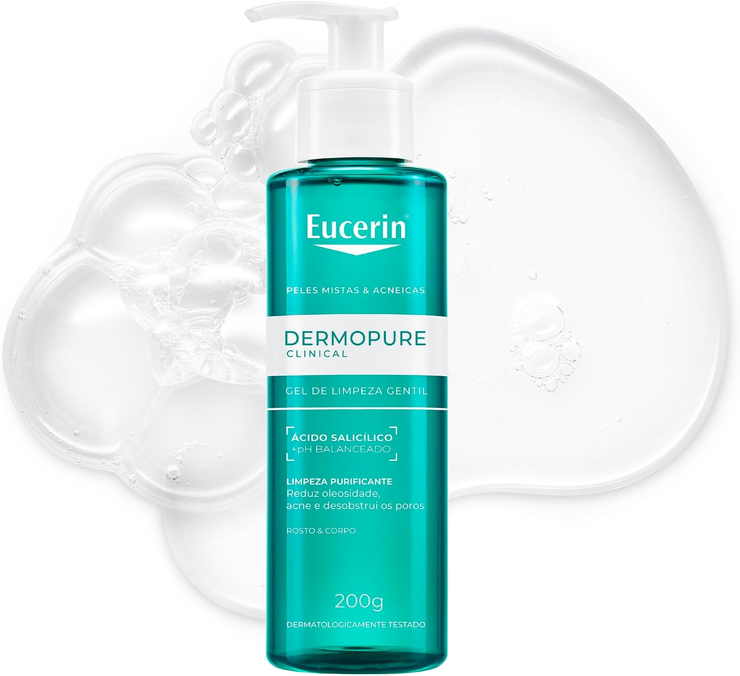 EUCERIN Gel de Limpeza Facial Antiacne DermoPure Gentil 200ml