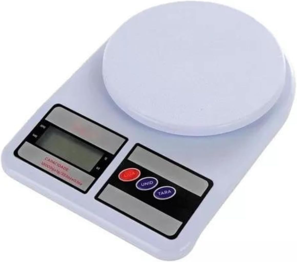 Balança Digital 10 Kg Graduação 1 em 1 Grama