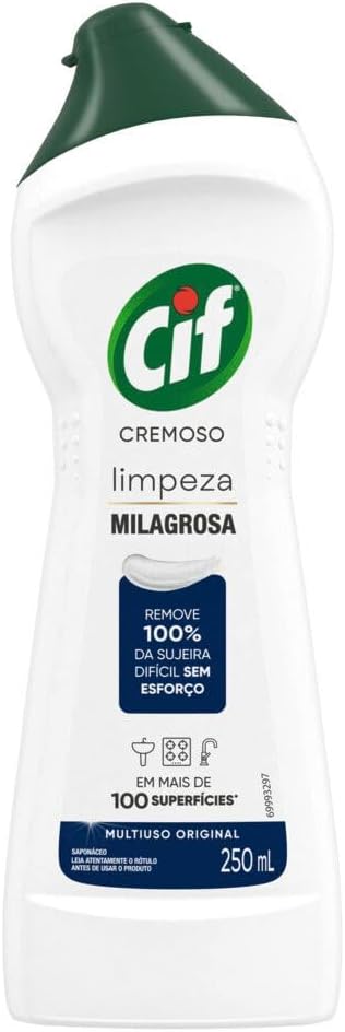 Cif Cremoso Limpeza Milagrosa Original 250Ml