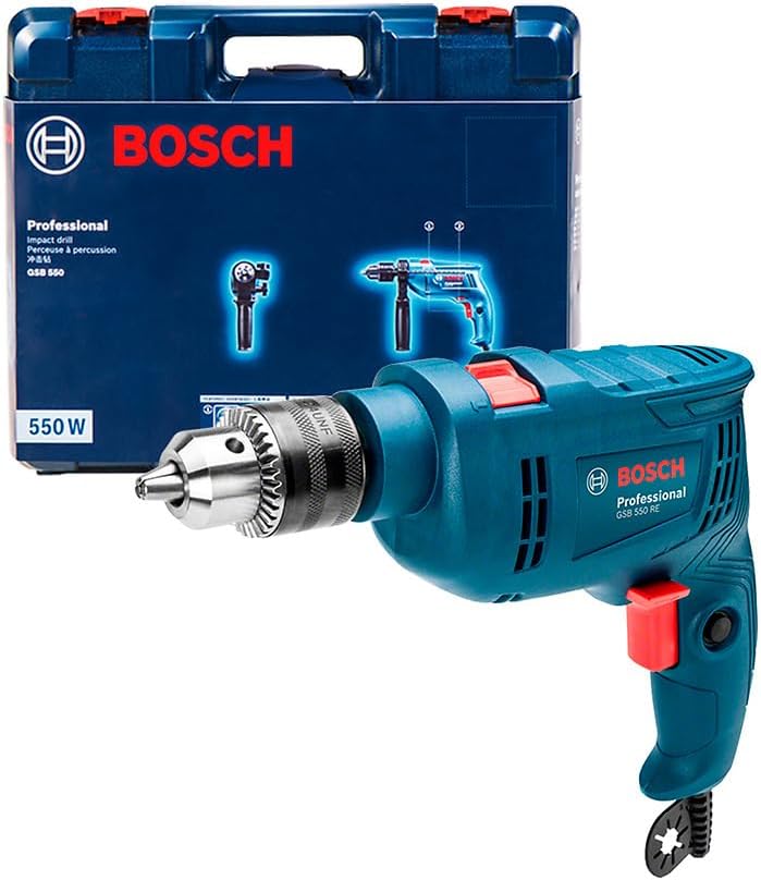 Furadeira de Impacto GSB 550 550W 127V com maleta Bosch