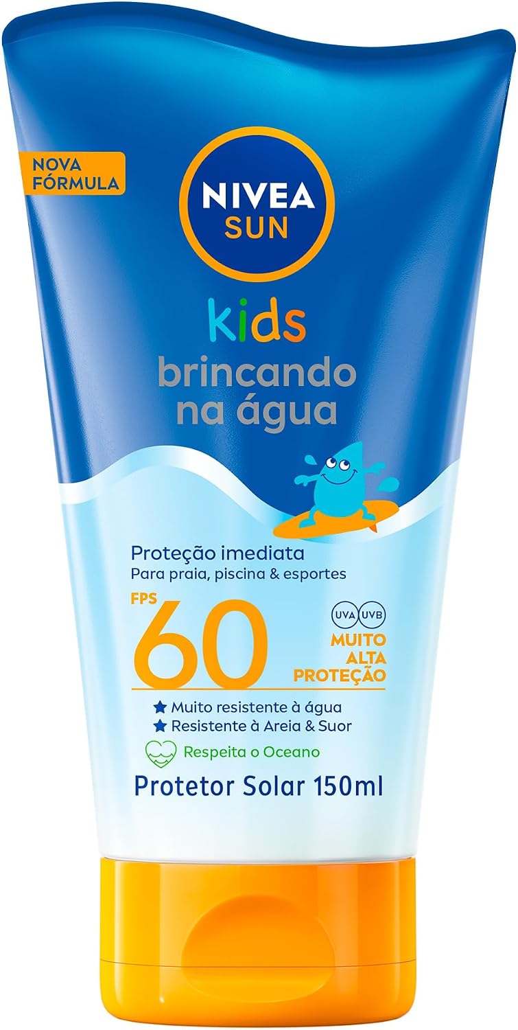 Proteção que aguenta a brincadeira na água