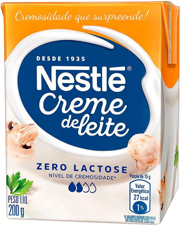 Nestlé Creme De Leite Zero Lactose 200G