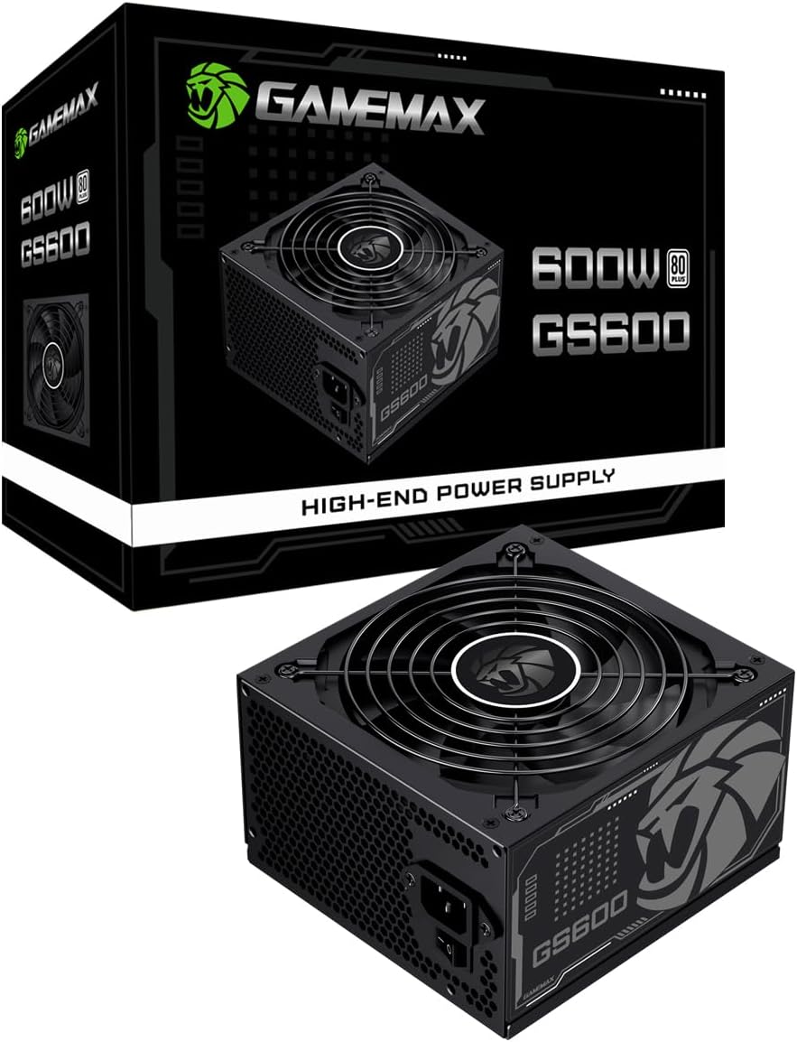 🔥 Fonte De Alimentacao 600w Gs600 80 Plus White Gamemax