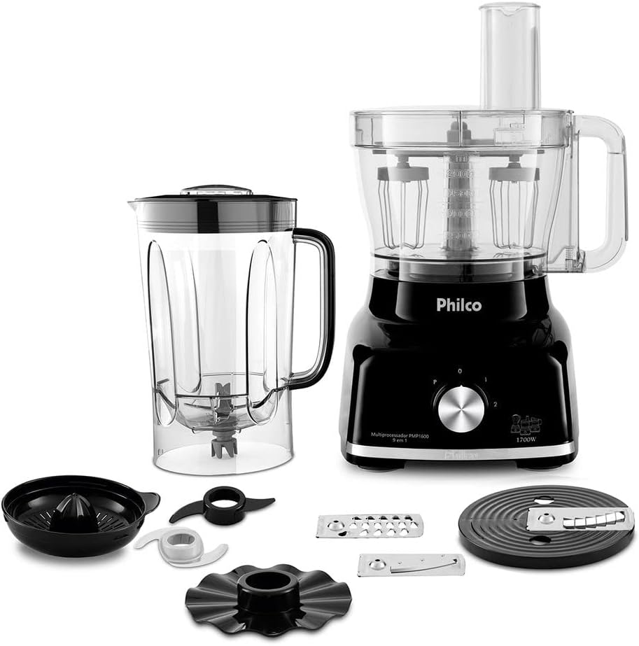 Philco Multiprocessador PMP1600P 9 em 1 1700W 2,1 Litros