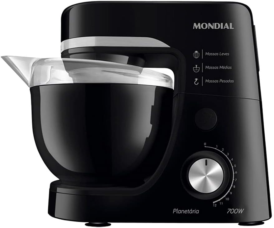 Massa lisa e batedeira potente na sua cozinha
