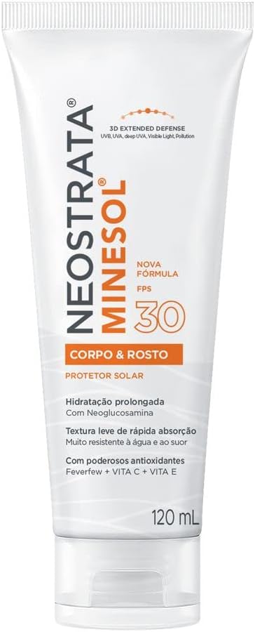 Neostrata Protetor Solar Corpo e Rosto Antioxidante FPS 30, 120ml