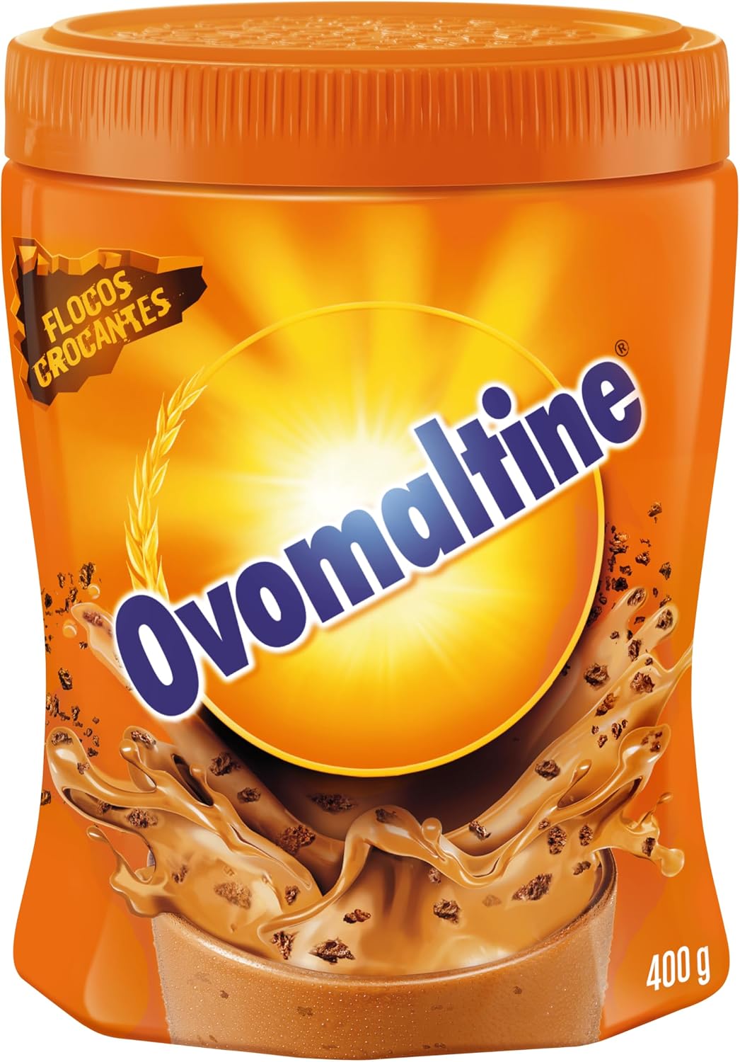 Ovomaltine Achocolatado Flocos Crocantes Pote 400g
