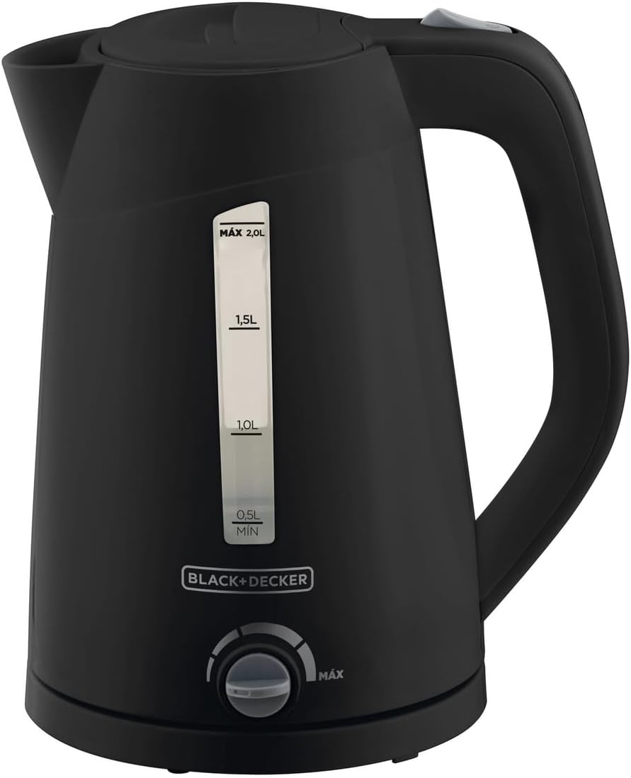 BLACK+DECKER, Chaleira Elétrica 1850W Capacidade de 2L 220V