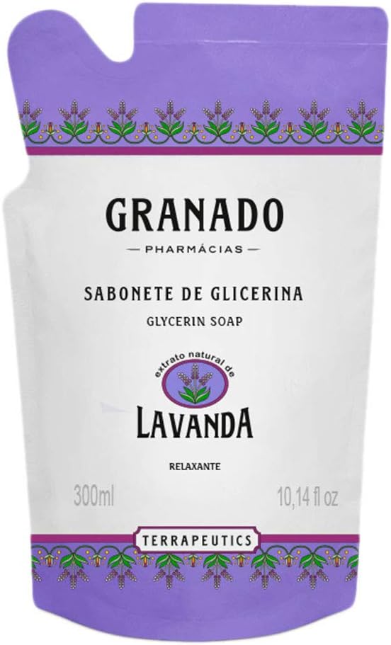 Granado Refil Sabonete Terrapeutics, Lavanda, 300ml