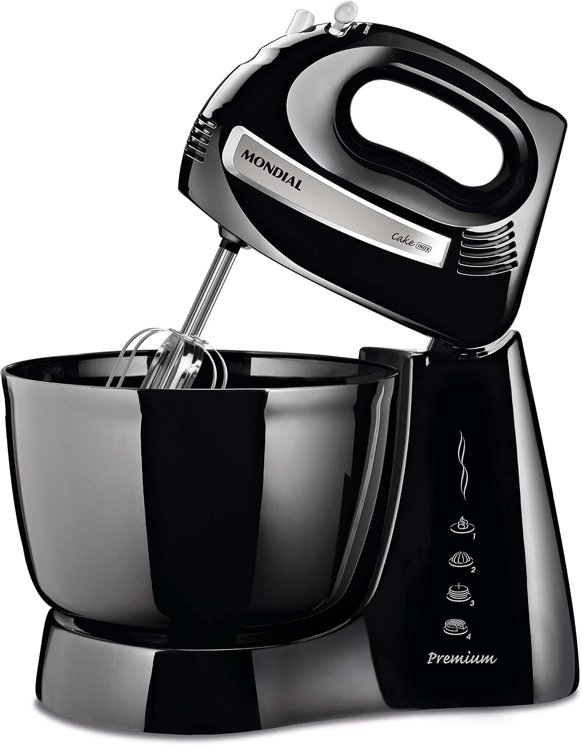 MONDIAL Batedeira Cake Premium, Preto, 500W, 110V - B-50-B
