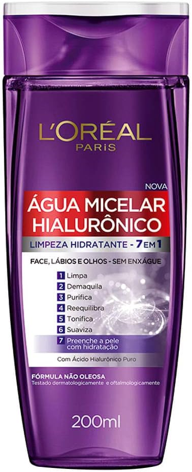L'Oréal Paris Hialurônico - Água Micelar 200Ml