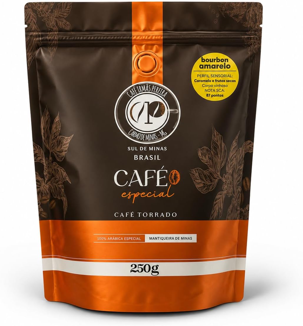 Café Irmãs Pereira Café Especial Irmãs Pereira Bourbon Amarelo Em Grãos 250G