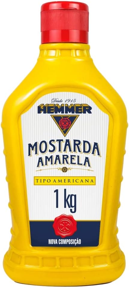 MOSTARDA HEMMER 1KG POR R$17!