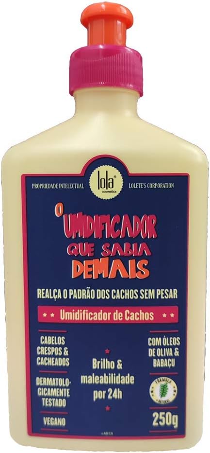 O Umidificador Que Sabia Demais 250g, Lola Cosmetics