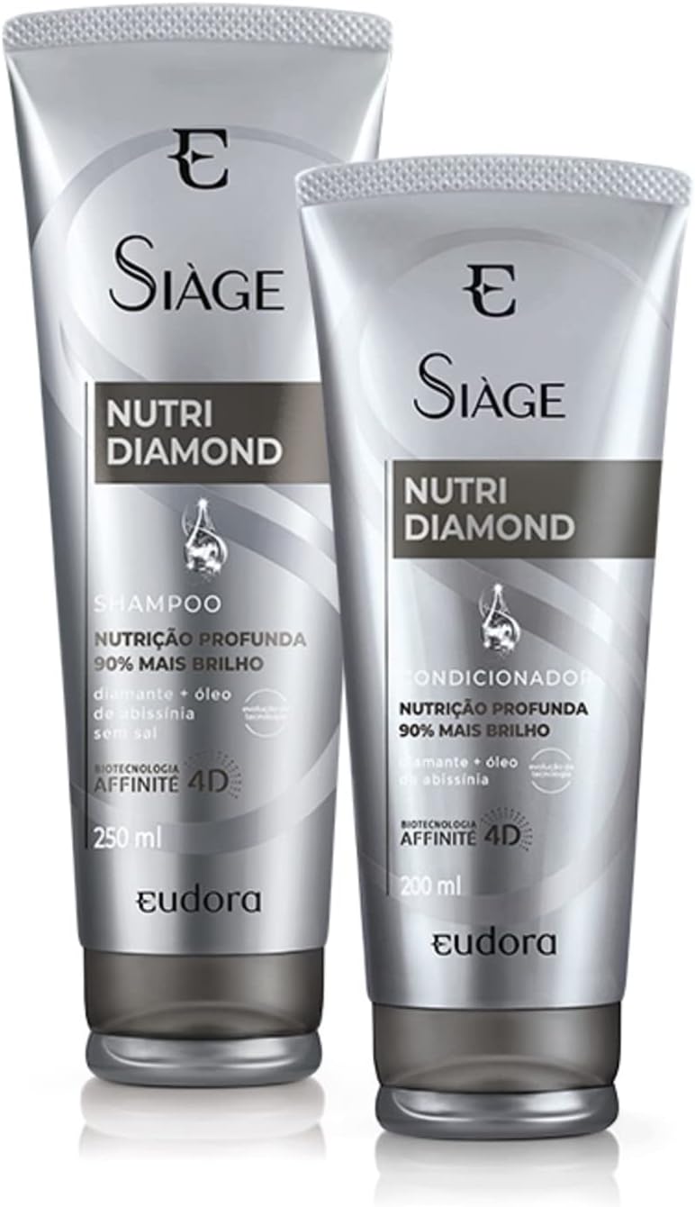 Eudora Kit Siàge Nutri Diamond Shampoo + Condicionador