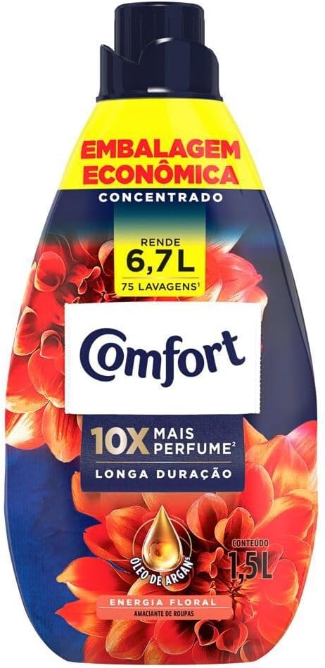 Comfort Amaciante Concentrado Energia Floral 1,5L