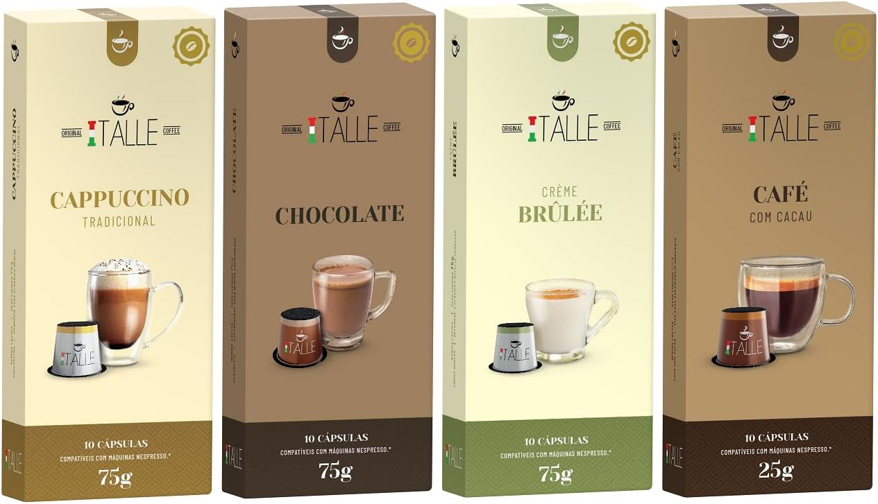 Cápsulas Nespresso Cappuccino Chocolate Brulee 40 Unid