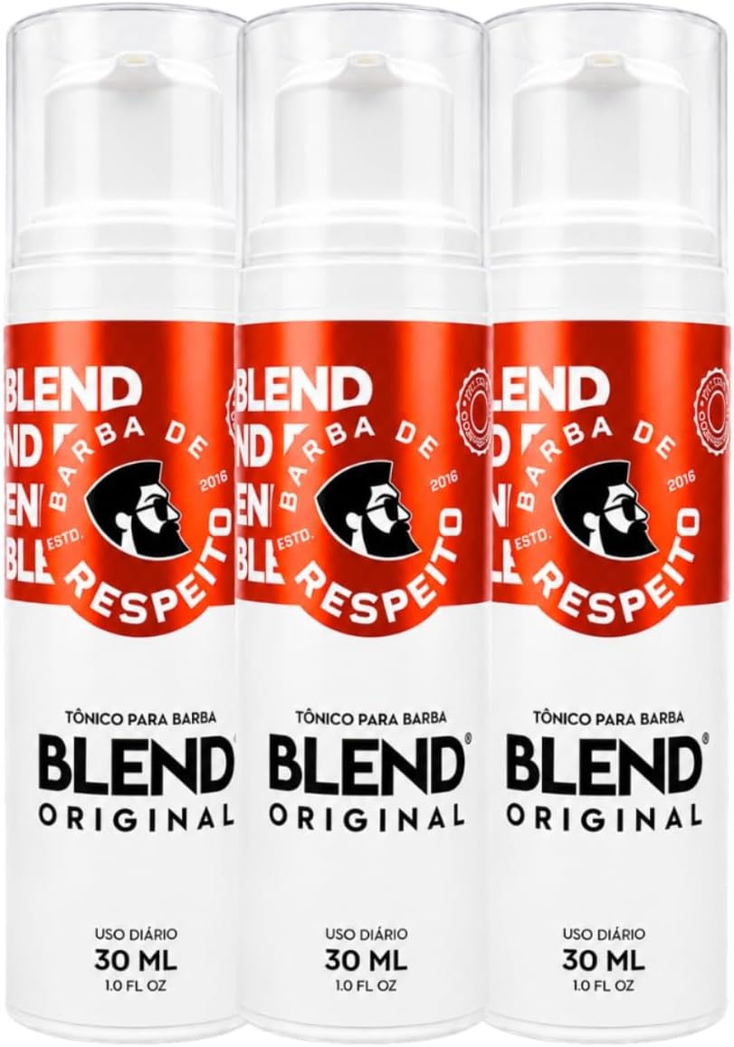 Kit Blend Original 3 Meses De Tratamento-barba De Respeito
