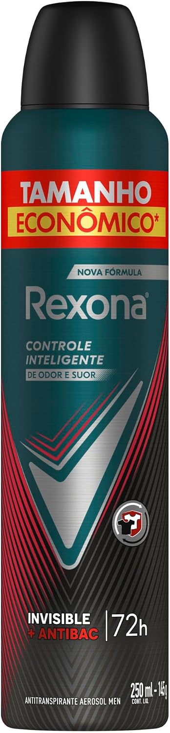 ✅ Rexona Antitranspirante Aerossol Antibacterial Invisible