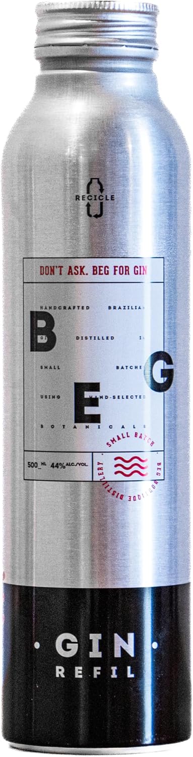 Gin BEG Brazilian Boutique Dry, 500ml