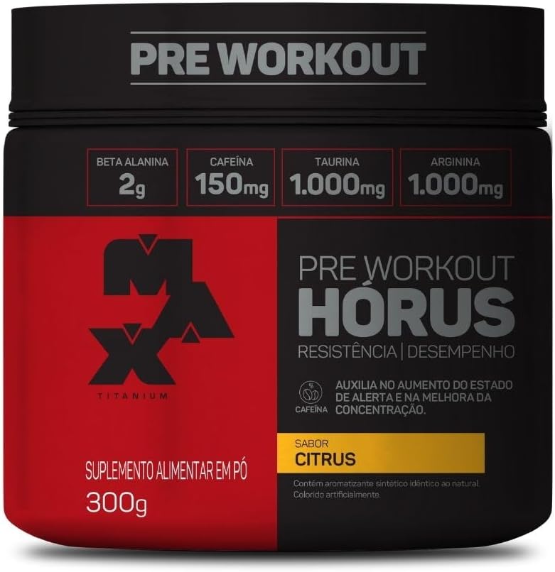 Pré Treino 300g Hórus Max Titanium