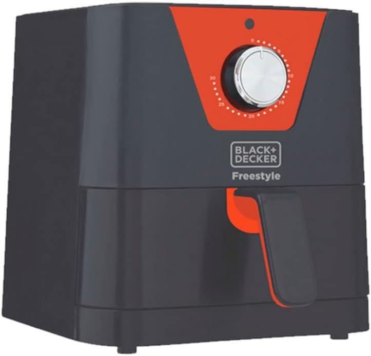 BLACK+DECKER Air Fryer, Fritadeira Elétrica Freestyle, sem Óleo, com Capacidade de 1,5L Mo