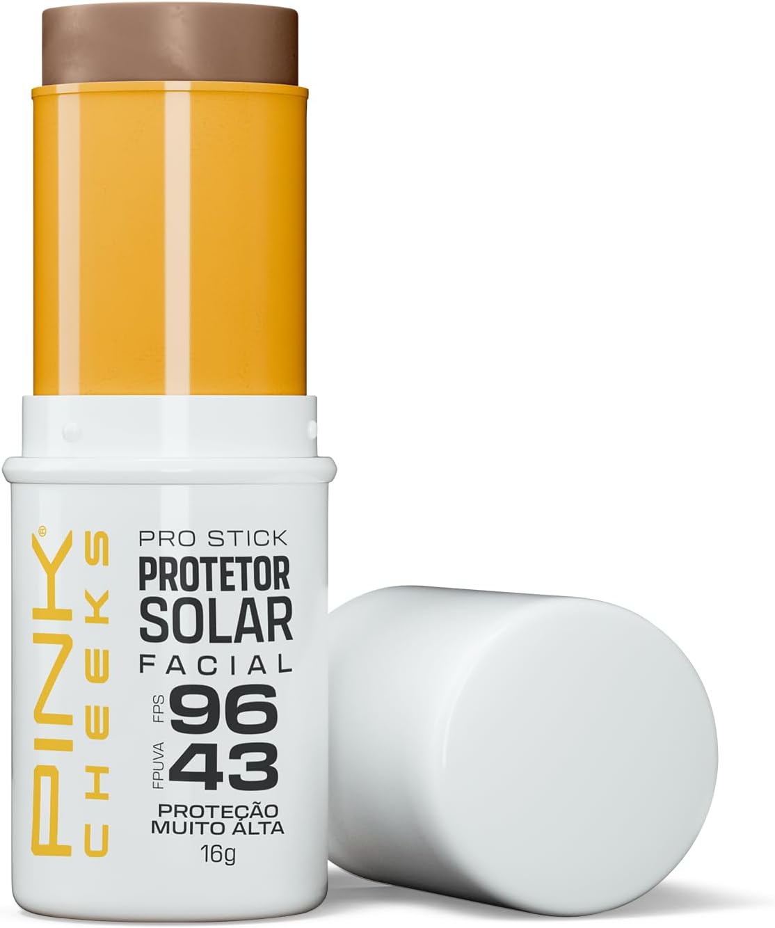 Pro Stick Protetor Solar Facial FPS96 PRO30 14g Pink Cheeks