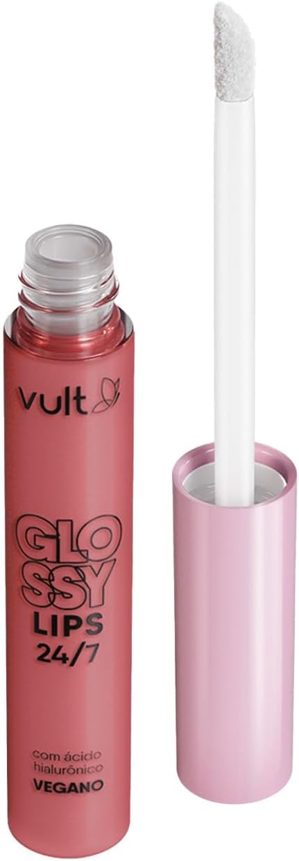Vult Gloss Labial Rosa Glossy Lips 24/7 5,2ml