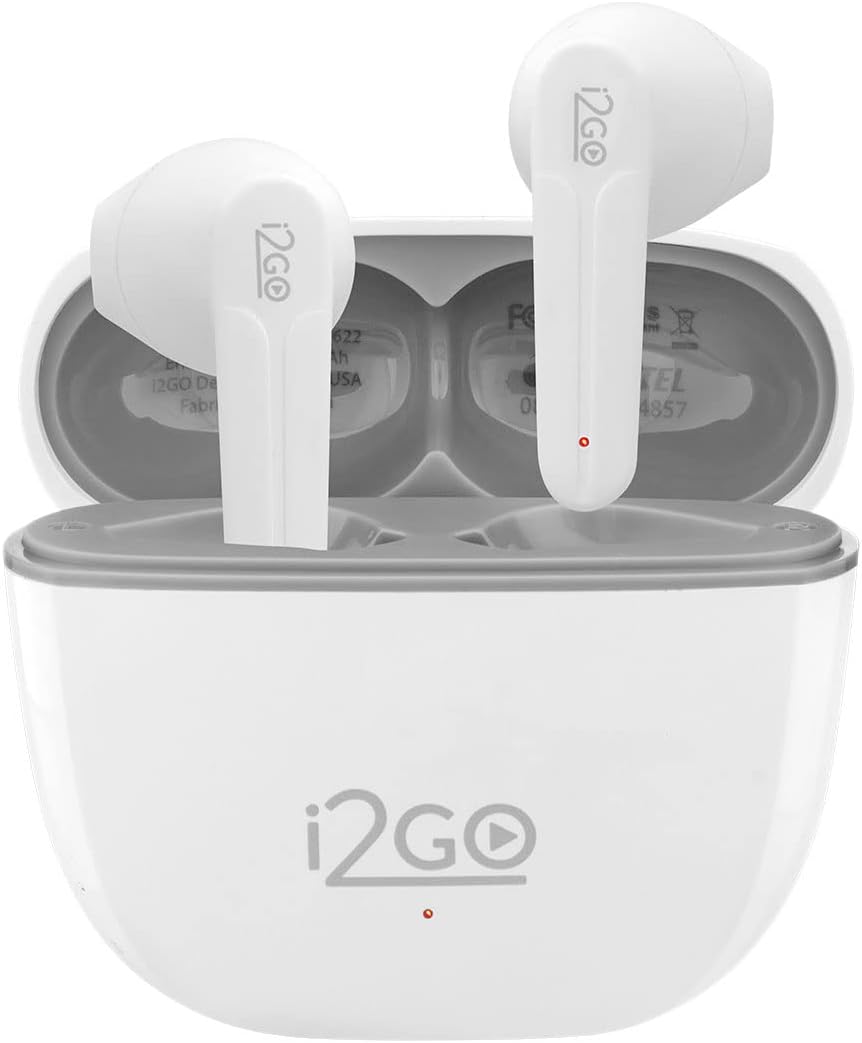 I2GO, Fone De Ouvido, TWS, Bluetooth, 20 Horas totais de Bateria, ENC, Air Sound Go 2.0, B