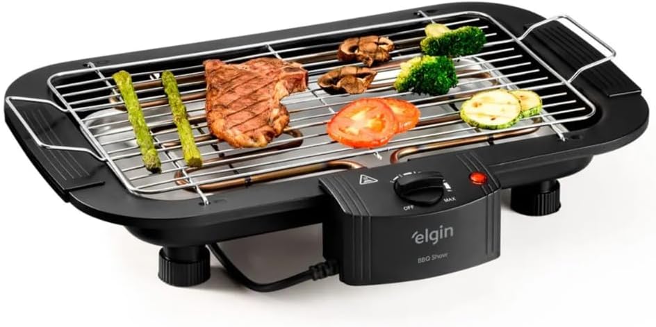 Churrasqueira Elétrica de Mesa Elgin Bbq Show, 110V 42CHU2001000