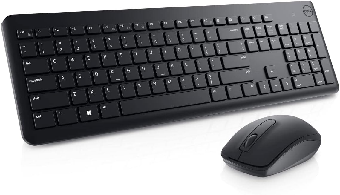 Combo Teclado e Mouse Sem Fio Dell KM3322W