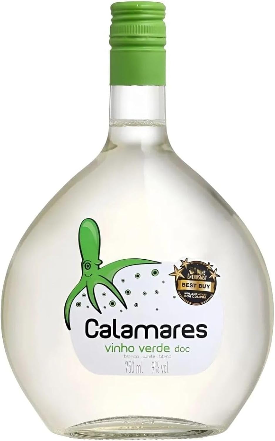 Calamares Vinho Verde Português Branco 750Ml
