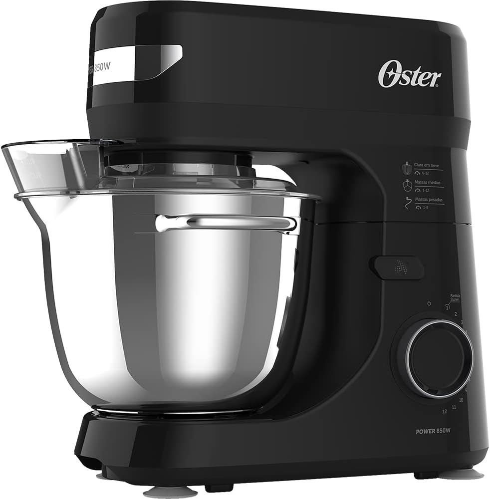 Batedeira Planetária Oster Bowl Inox III - 127V