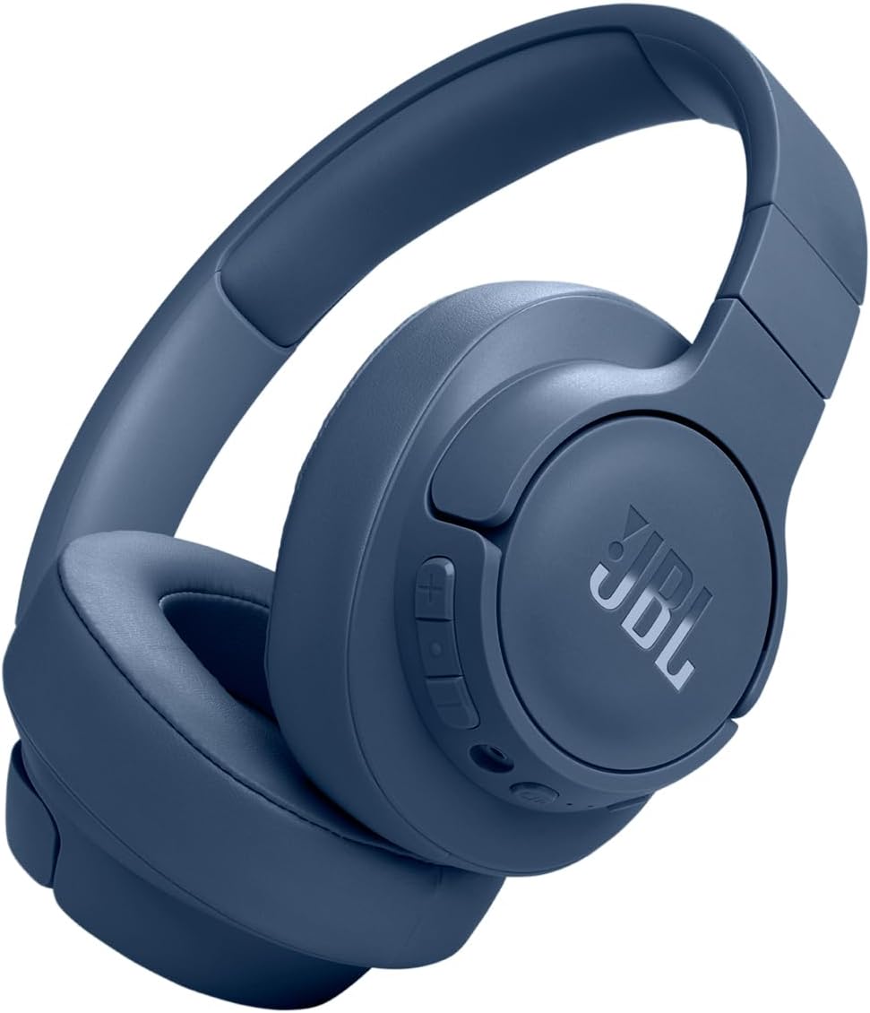 JBL, Fone de Ouvido Bluetooth, Tune 770NC, Over Ear, Sem Fio, Com Cancelamento de Ruído Az