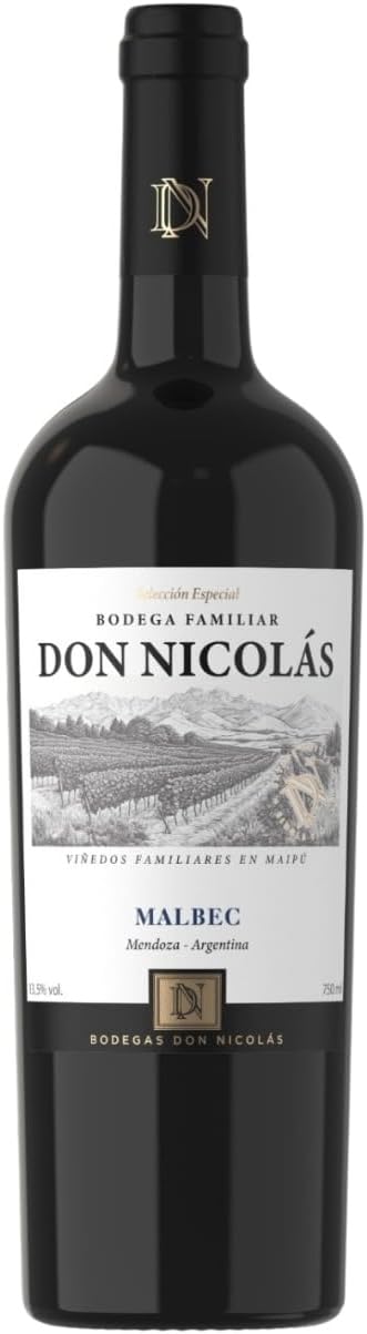 Don Nicolás Vinho Tinto Argentino Malbec 750Ml