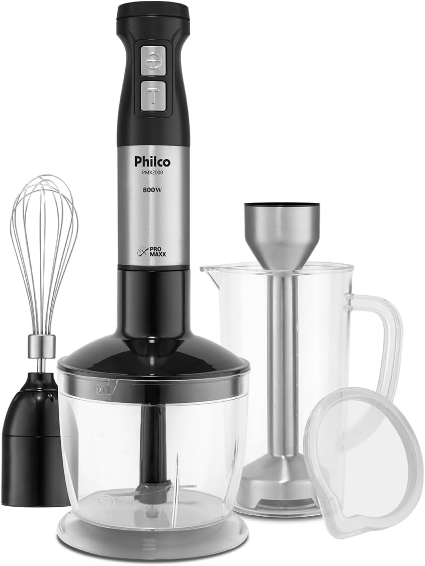 Mixer Philco 3 em 1 Inox 800W PMX2000 220V