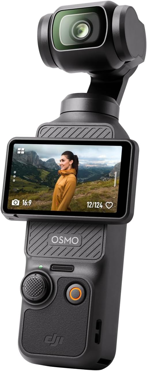 DJI Osmo Pocket 3, câmera vlogging com CMOS de 2,5 cm e vídeo 4K/120fps, estabilização de 