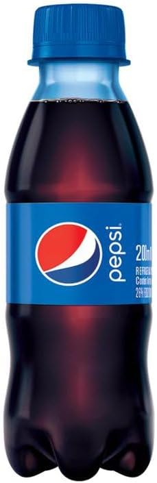 Refrigerante Pepsi, Garrafa 200ml, Pack com 12 unidades