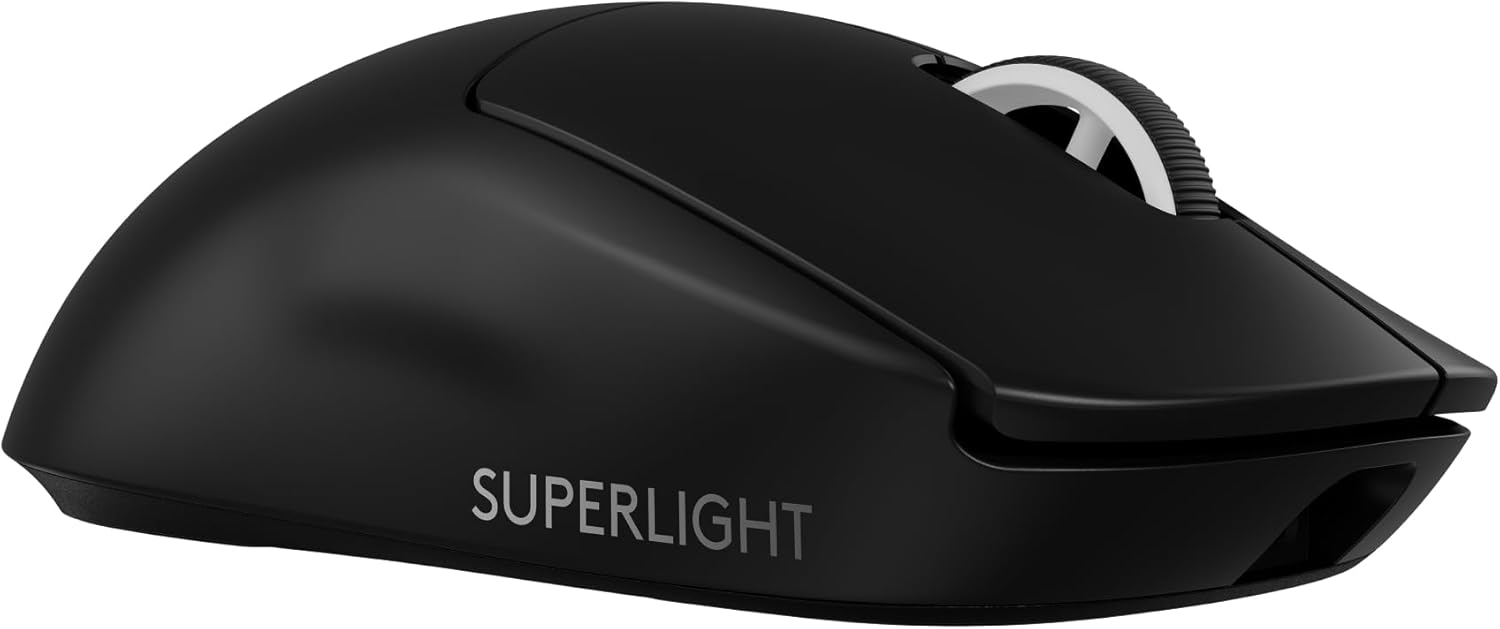 Mouse Gamer Sem Fio Logitech G PRO X SUPERLIGHT 2 com Tecnologia LIGHTSPEED, Ultraleve, Sw